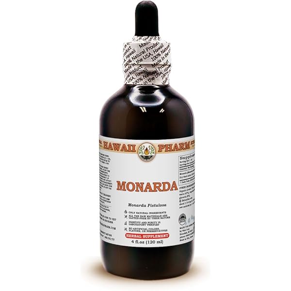 Amazon.com: Monarda Liquid Extract, Monarda (Monarda Fistulosa